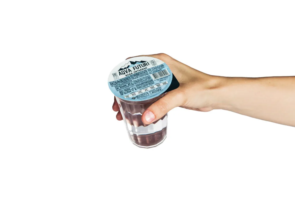 фотография продукта Питьевая вода в стаканчиках AQUA FUTURI